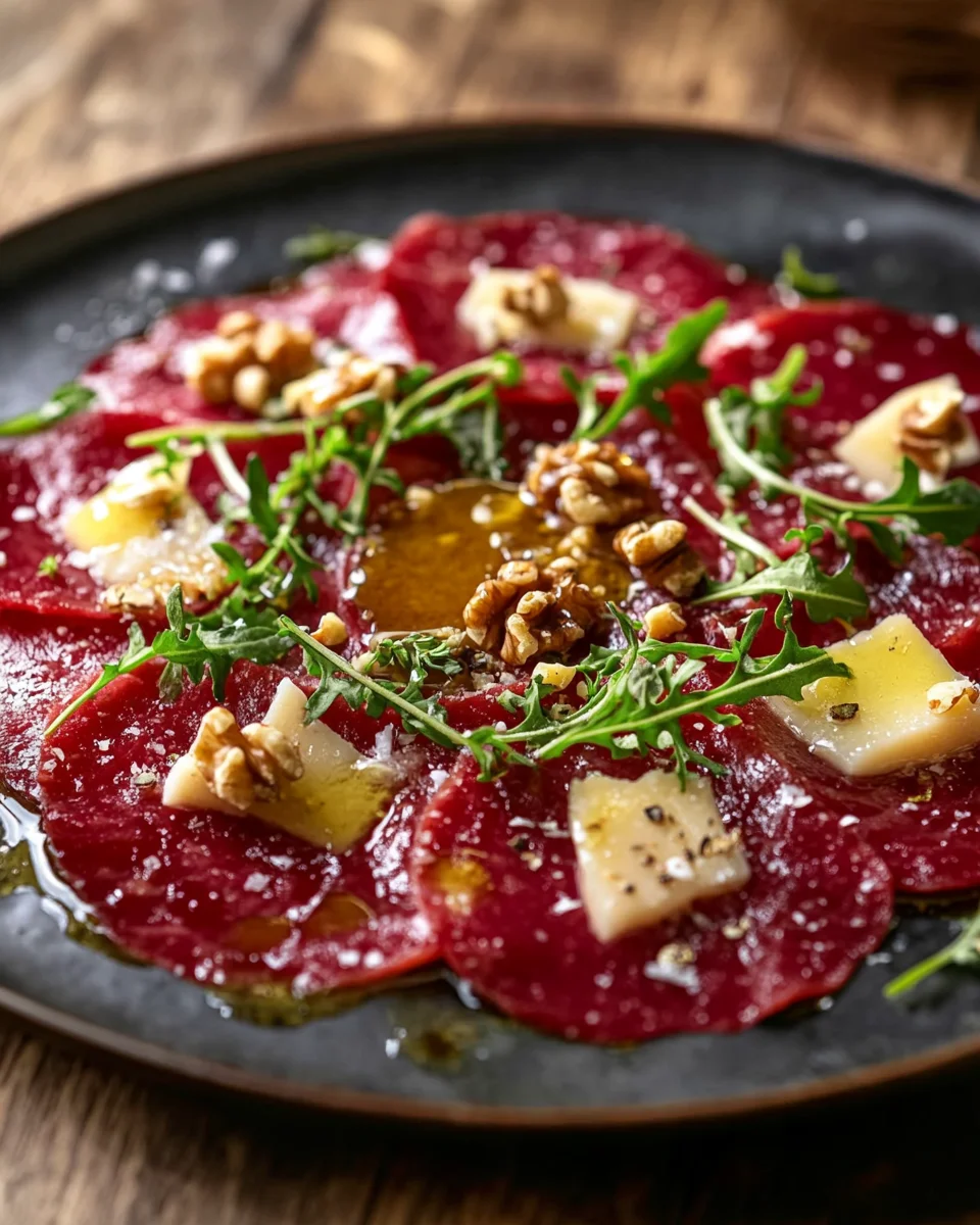 Rote Bete-Carpaccio 20 Rote