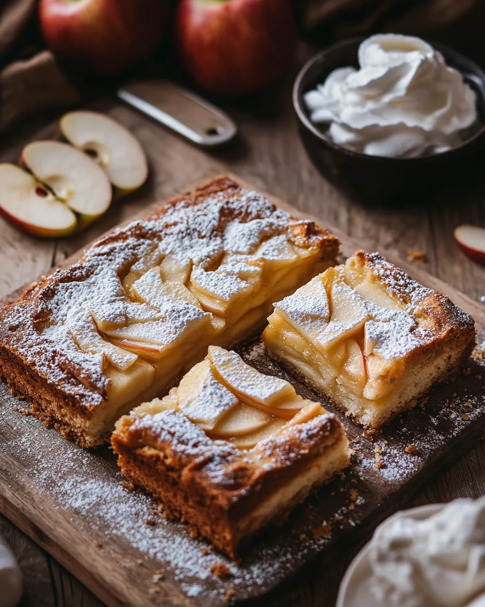 Ruck Zuck Apfelkuchen vom Blech