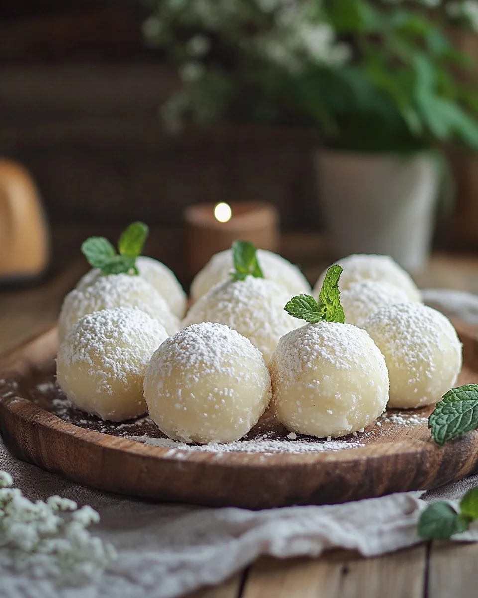 Schnelle Käsekuchen-Kugeln 15 Schnelle