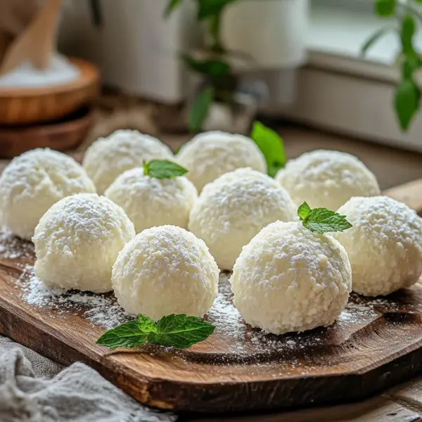 Schnelle Käsekuchen-Kugeln