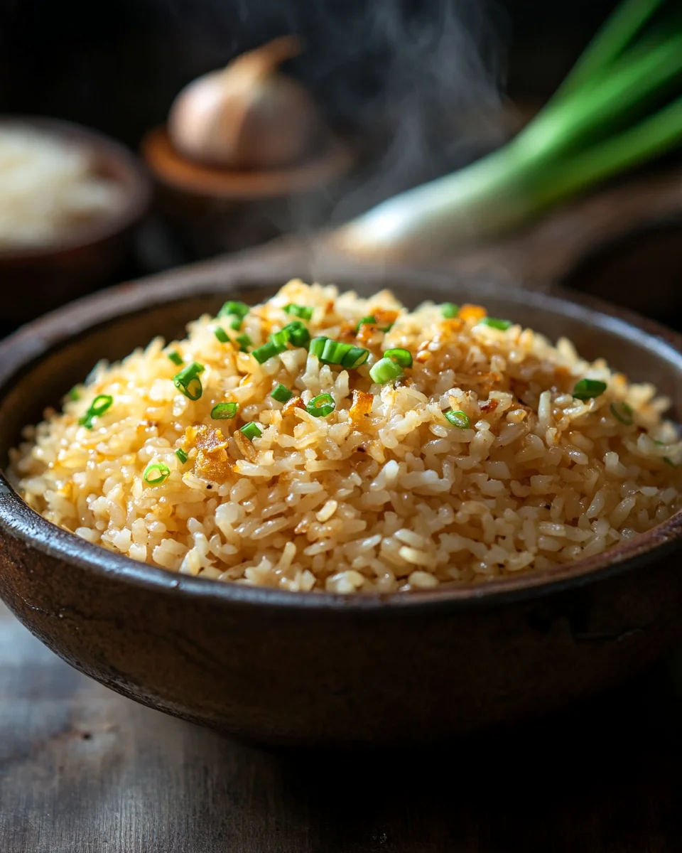 Sinangag - Filipinischer Knoblauch Reis