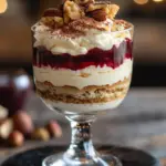 Spekulatius Tiramisu mit Gew&uuml;rzkirschen - Dessert im Glas