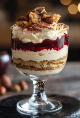 Spekulatius Tiramisu mit Gewürzkirschen - Dessert im Glas 31 Spekulatius Tiramisu mit Gewürzkirschen - Dessert im Glas