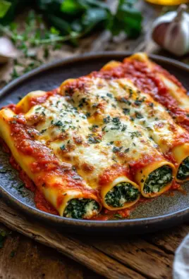 Spinat-Ricotta-Cannelloni