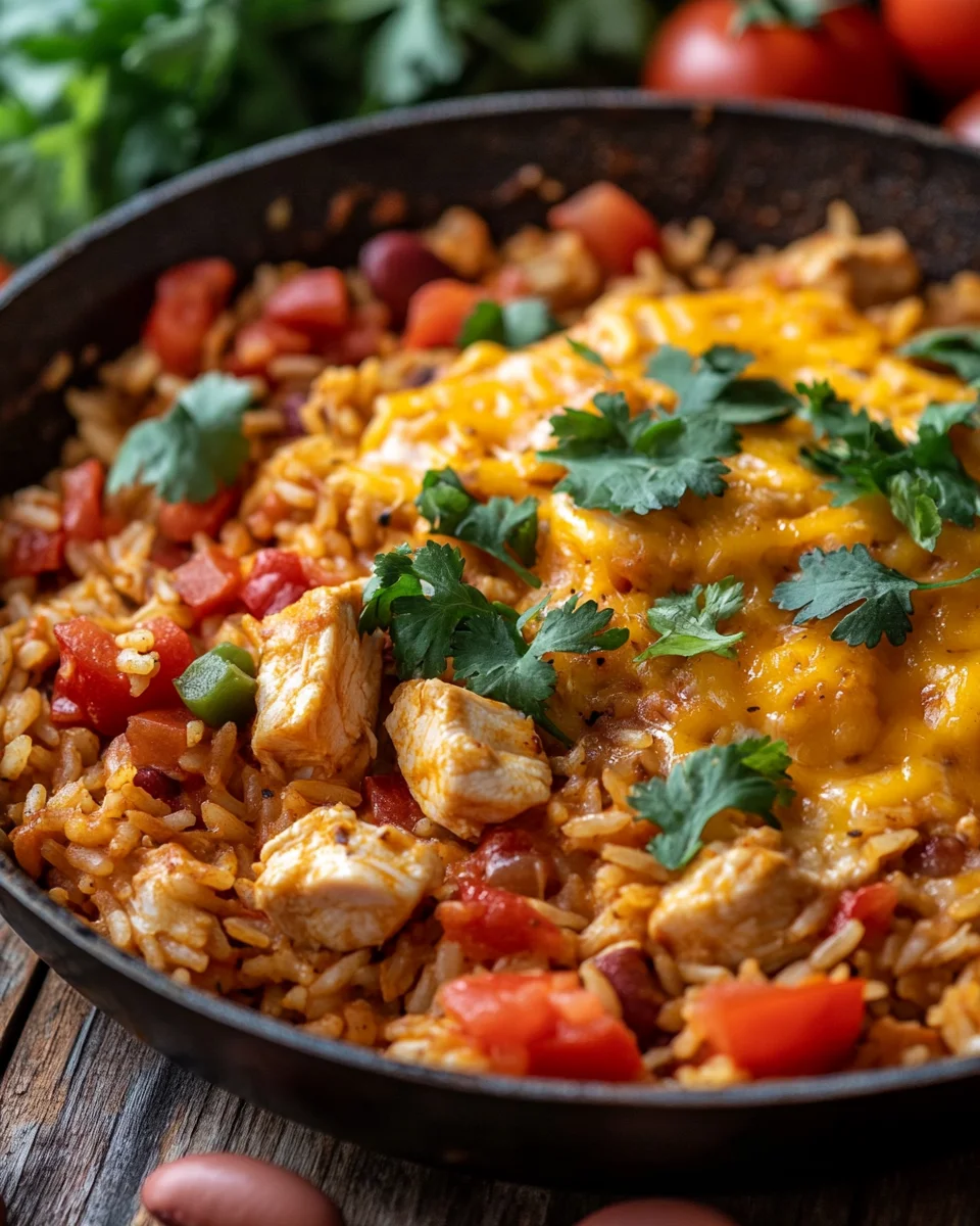 Taco-Pfanne mit Huhn und Reis 21 Taco-Pfanne