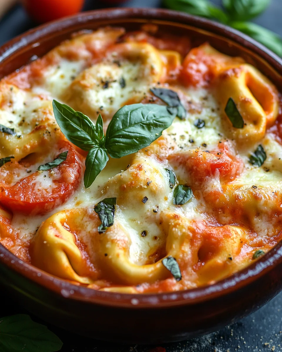 Tortellini-Auflauf mit Tomaten und Mozzarella (vegetarisches Rezept) 19 Tortellini-Auflauf